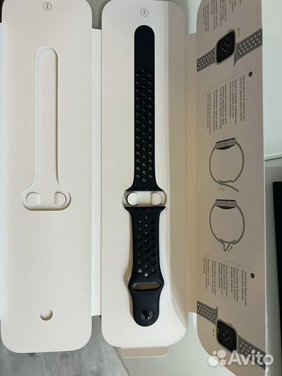 Apple watch SE 44mm Space Gray серия Nike