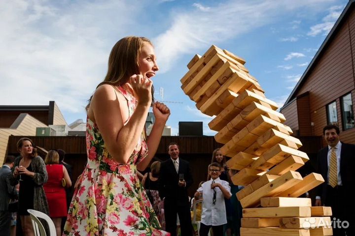 Аренда Дженги Гигантской/Прокат/Ведущий Квиза