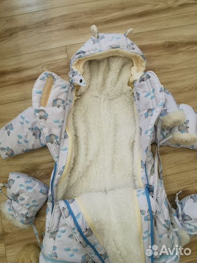 Комбинезон зимний 68 74