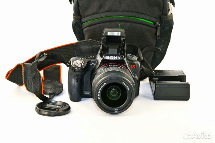 Sony A55 16.2MP цифрозеркалка Kit DT SAM II 18-55