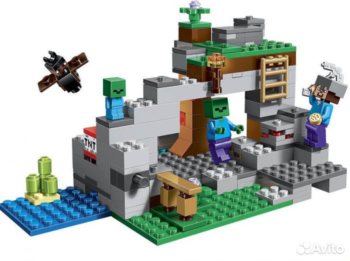 Конструктор 10810 Пещера Зомби аналог Lego