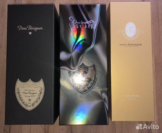 Dom Perignon Louis Roederer Cristal