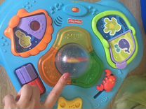 Шезлонг стульчик fisher price