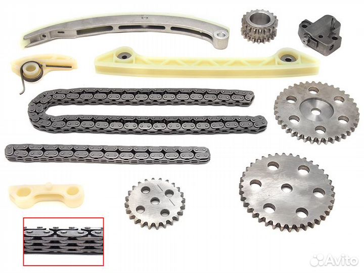 Ремкомплект грм для mazda L3 2,3 3/5/6, tribute 04, ford maverick 04, mondeo, S-MAX 07- (L138)