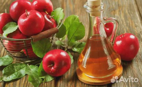 Натуральный,Живой Яблочный Уксус с укс.грибом
