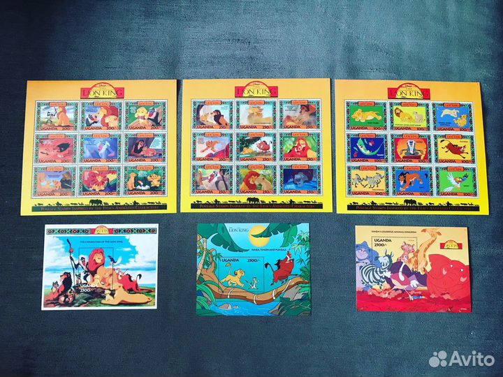 Почтовые марки по теме Мультфильмы Дисней