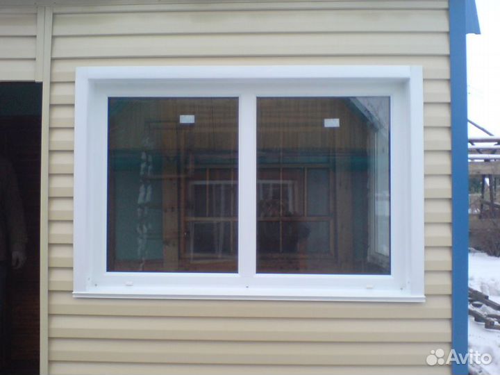 Окна пластиковые не б/у