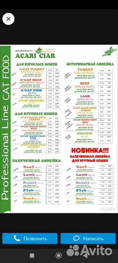 Корм для собак и кошек