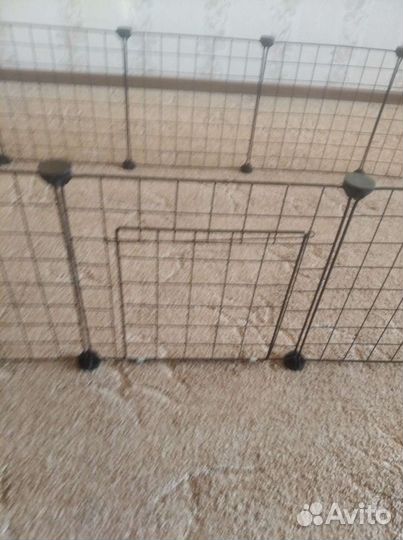 Вольеры 10 и 12 секций для собак, котят, кроликов