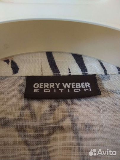 Льняная рубашка Gerry Weber (Германия)р.48-50
