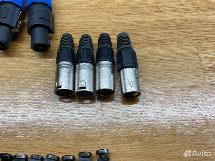 Разъмы XLR+ крепления