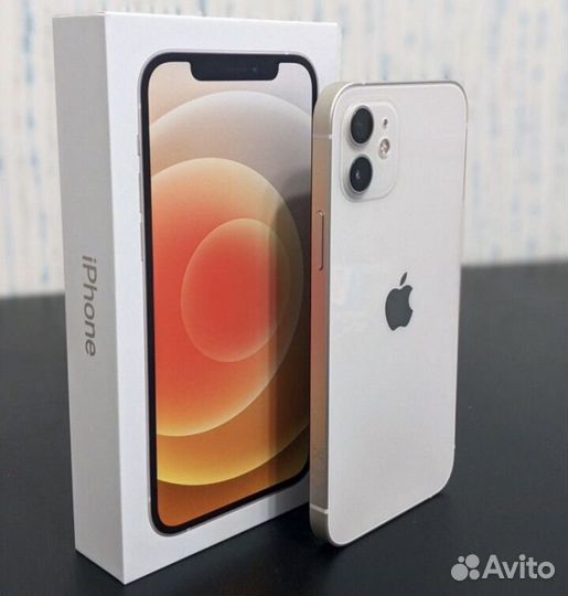 Новый iPhone 12 128 gb, белый