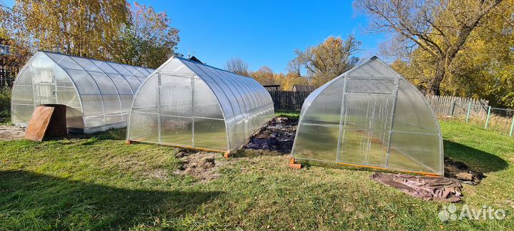 Теплицы каплевидной формы. Доставка. Монтаж
