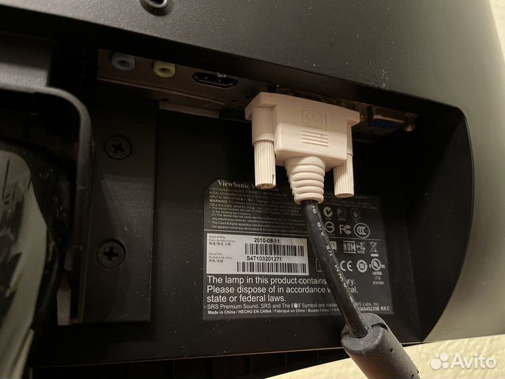 Монитор ViewSonic 21.5”