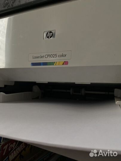 Цветной лазерный принтер HP LaserJet CP1025