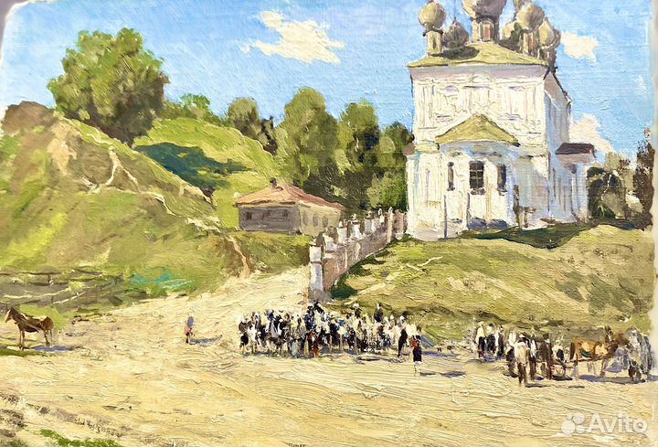 Картина Куприянова М.В. (Кукрыниксы), 1947г