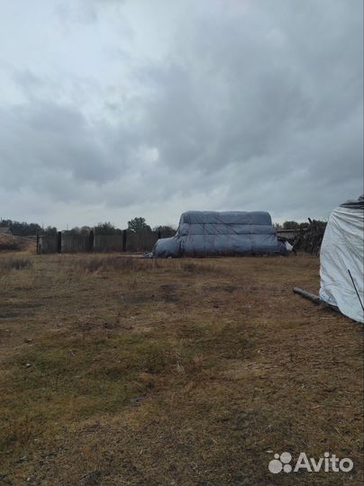 Сено в рулонах