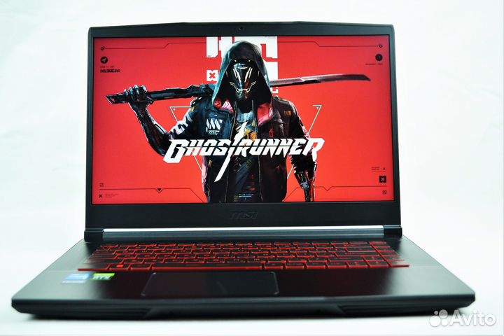 Игровой Ноутбук MSI RTX 3050 Ti/I5/8/512