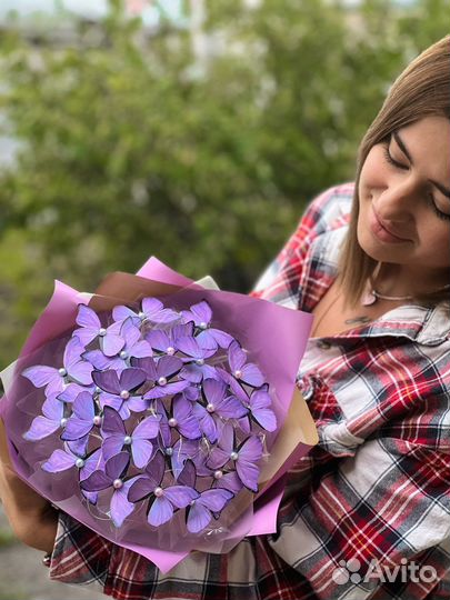 Букет из бабочек