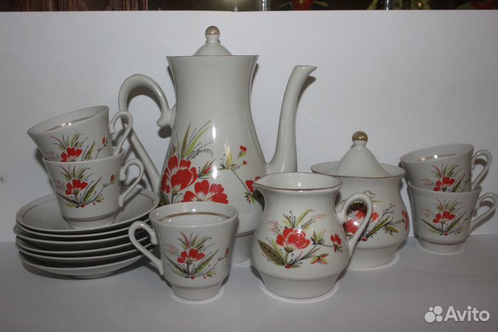 Кофейный сервиз Полтавский фз