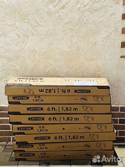 Новая Скамейка Lifetime складные183x29x42 см