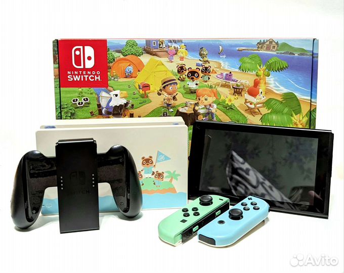 Nintendo switch animal crossing limited edition