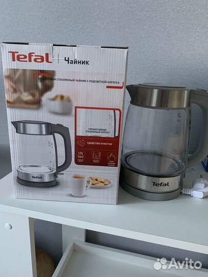 Чайник электрический новый tefal