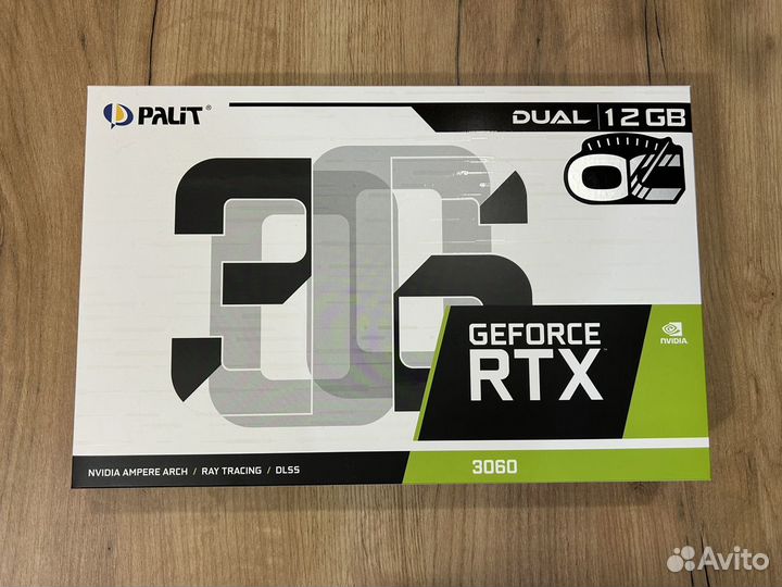 Видеокарта palit nvidia geforce rtx 3060 dual oc
