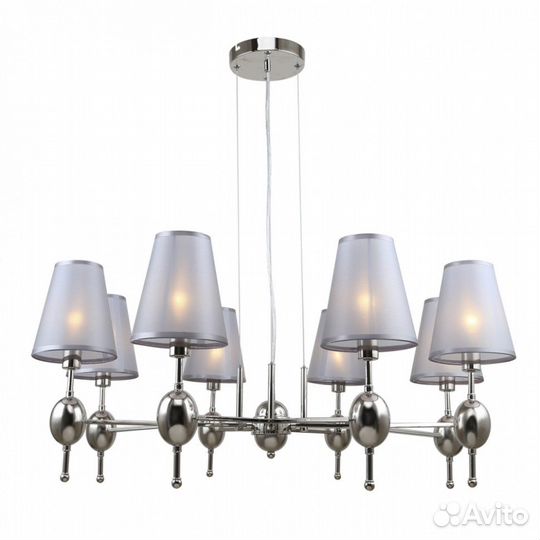 Подвесная люстра Escada Elegy 2106/8S Nickel