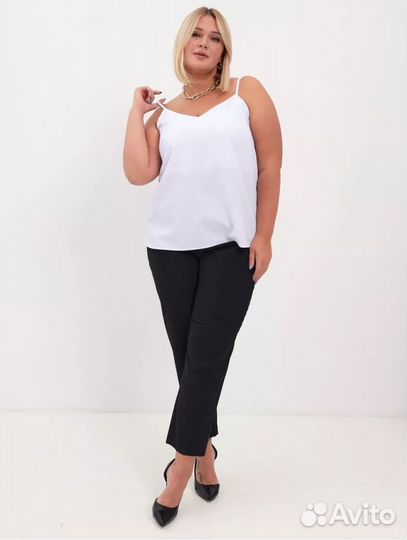 Топ женский 62 размера белый