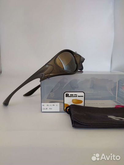 Новые поляризационные очки Swans Relic Grey Япония