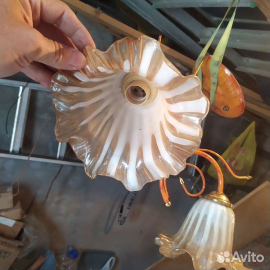 Люстра потолочная бу