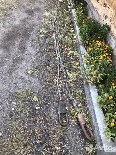 Трос буксировочный