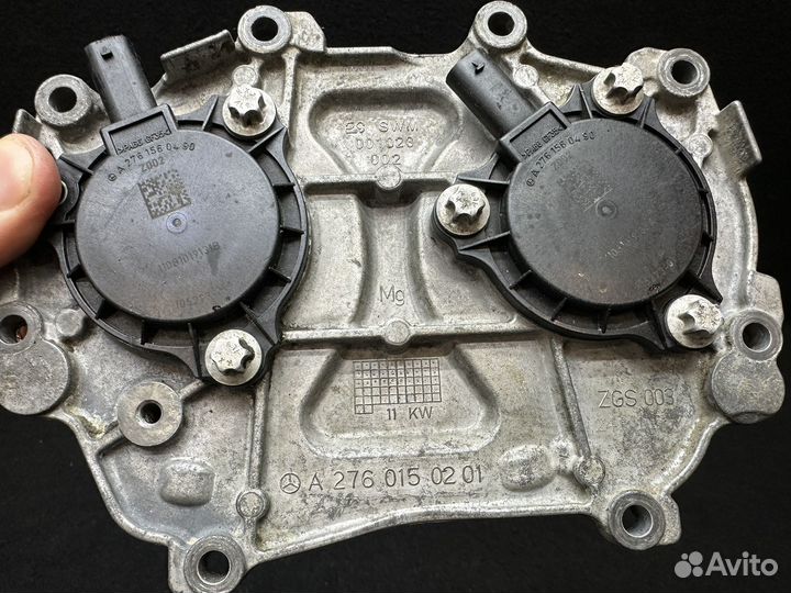 Крышка гбц с датчиками Mercedes M276 3 и 3.5л