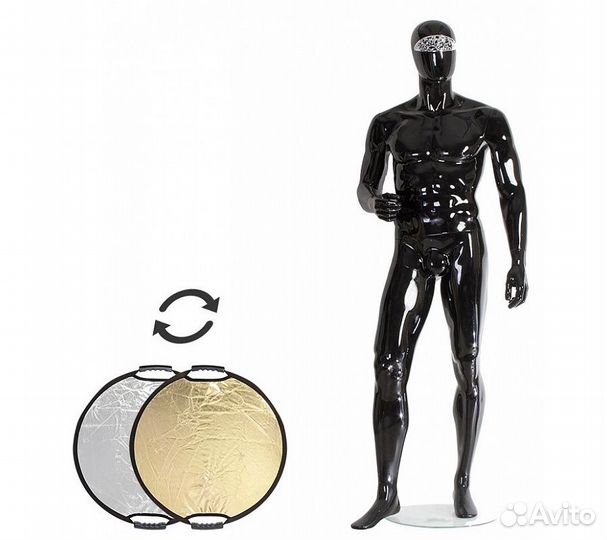 Отражатель Falcon Eyes CFR-22GS HL золото/серебро