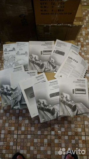 Орегинальные мануалы Technics и Pioneer. номер 2