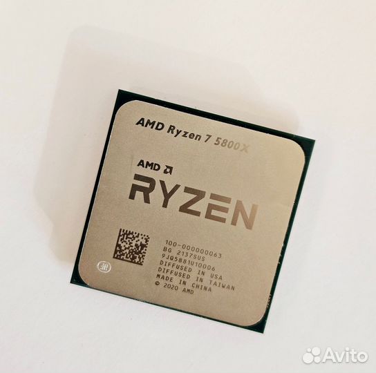 AMD Ryzen 7 5800X AM4, 8 x 3800 мгц оem