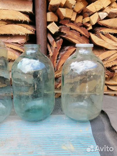 Бутылка стеклянная 20 литров