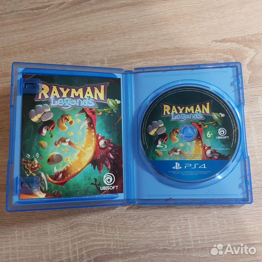 Диск на PlayStation 4 Rayman Legends