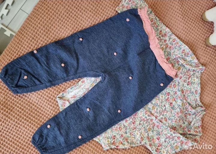 Вещи для девочки 86-92 h&m mothercare