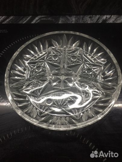 Вазы хрустальные