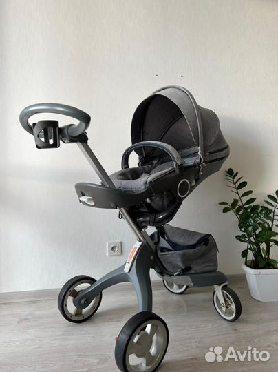 Коляска stokke xplory 2 в 1, прокат, аренда
