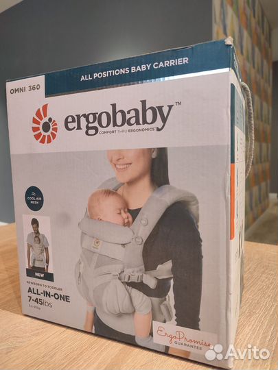 Рюкзак-кенгуру ergobaby omni 360