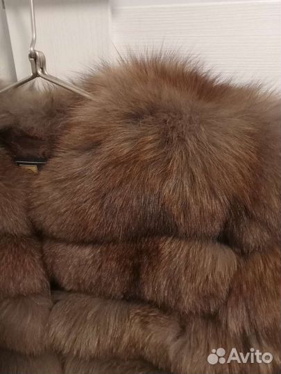 Шуба из песца