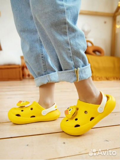 Сабо crocs детские шлепки 27