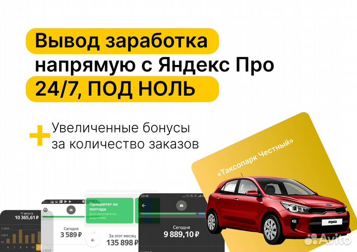 Водитель курьер на своём авто, Яндекс Еда