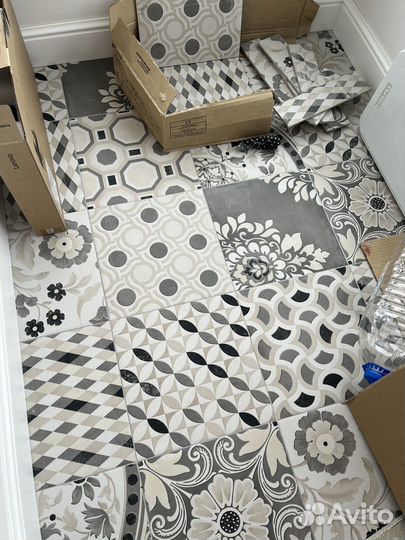 Обрезки плиток