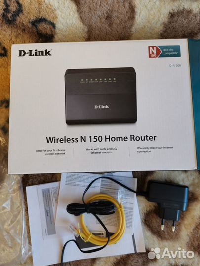 Wifi роутер D-Link DIR-300