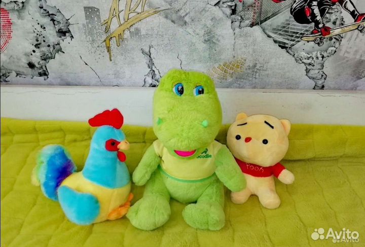 Игрушки мягкие