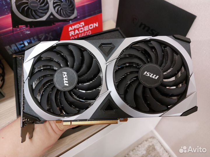 Видеокарта AMD radeon RX6600 MSI Mech 2x